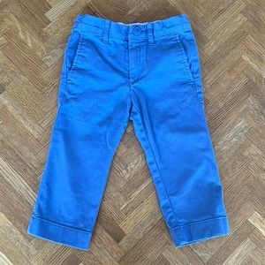 Toddler boy Crewcuts chinos size 2